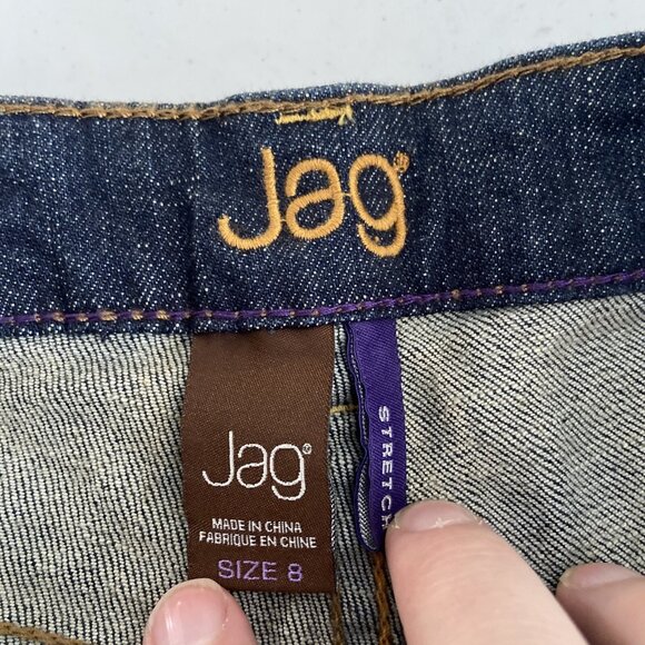 NWT Jag Woman Size 8 28X32  Lydia Bootcut Stretch Lucy Fit Denim Jeans - Picture 6 of 13